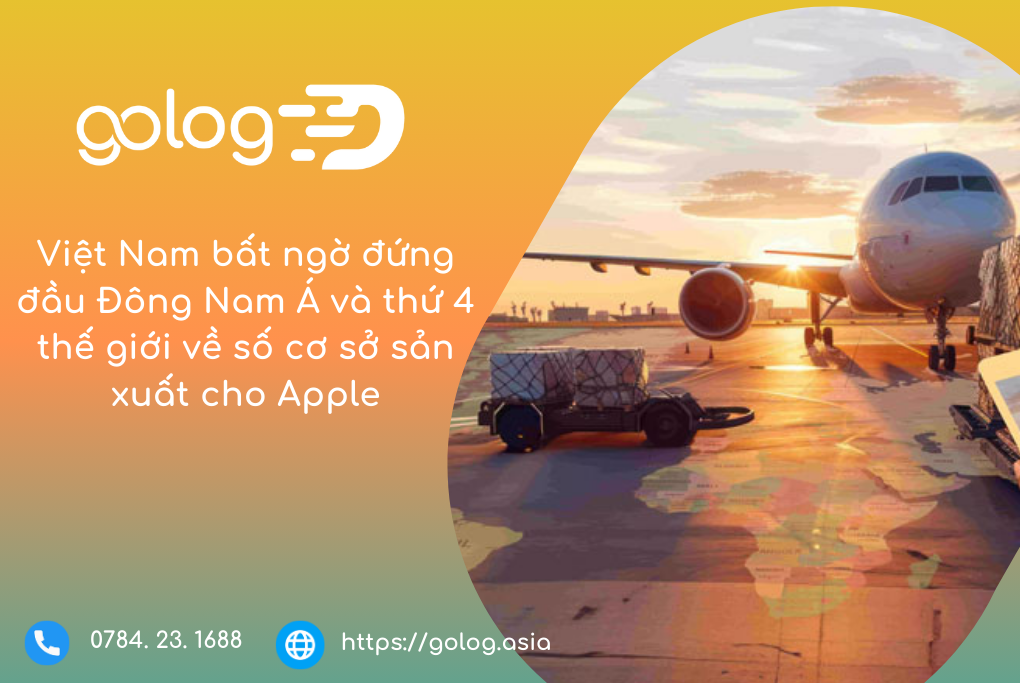 Việt Nam bất ngờ đứng đầu Đông Nam Á và thứ 4 thế giới về số cơ sở sản xuất cho Apple